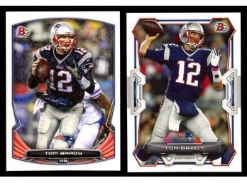 2014 & 2015 Bowman Tom Brady