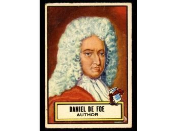 1952 Topps Look N See #101 Daniel Defoe