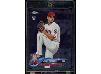 2018 Topps Chrome Shohei Ohtani Rookie Card