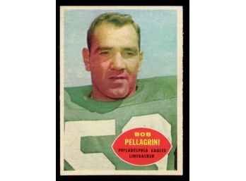 1960 Topps Football Bob Pellagrini #88