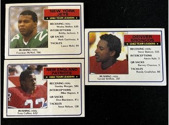 1982 TOPPS FOOTBALL CELLO PACKS ~ LOT OF 3