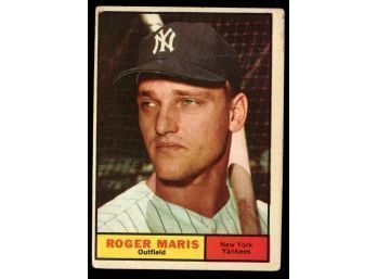 1961 Topps Baseball #61 Roger Maris