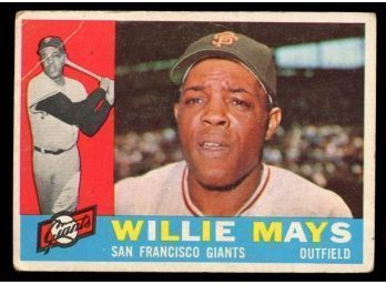 1960 TOPPS BASEBALL #200 WILLIE MAYS