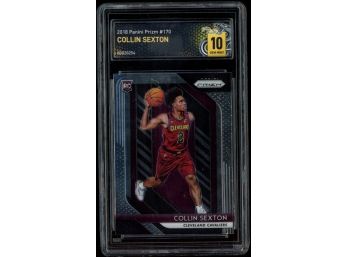 2018 PANINI PRIZM #170 COLLIN SEXTON ROOKIE CARD