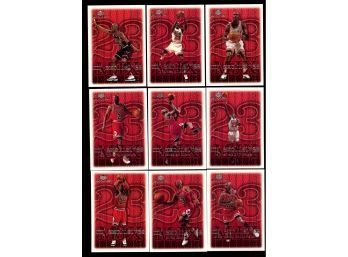 Lot Of 9 ~ 1999 UPPDER DECK MICAEL JORDANS    (2)