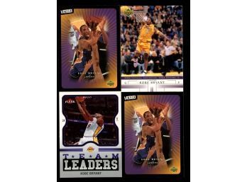 Lot Of 4 ~ Kobe Bryant Cards