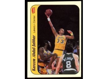 1986 Fleer Basketball Kareem Abdul-jabbar Sticker