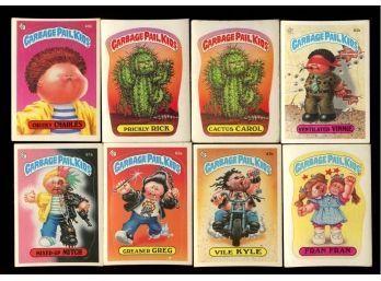 Lot Of 8 ~ Original Garbage Pail Kids