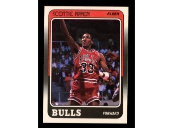 1988 FLEER BASKETBALL SCOTTIE PIPPEN ROOKIE CARD