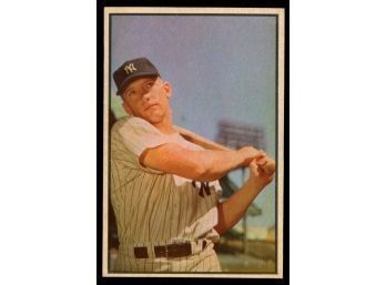 1953 Bowman Color #59 Mickey Mantle