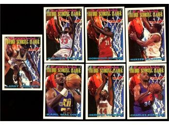 Lot Of  7 ~ 1993-94 Topps Basketball Future Scoring Leaders