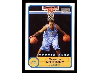 2003-04 Bazooka Carmelo Anthony Rookie Card