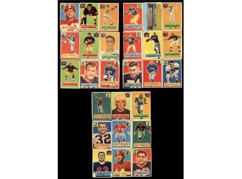 1956 Topps Football Lot Of 27