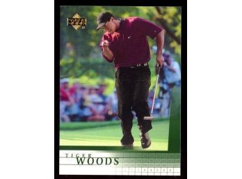 2001 UPPER DECK #1 TIGER WOODS ROOKIE CARD