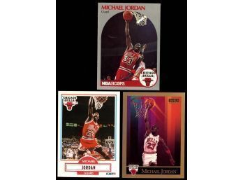 LOT OF 3 ~ MICHAEL JORDAN CARDS