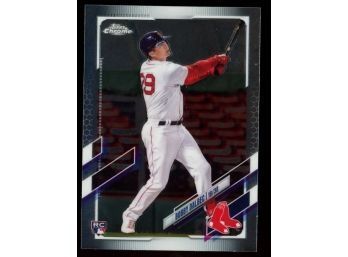 2021 Topps Chrome Bobby Dalbec Rookie Card