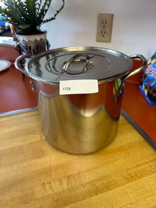 Stock Pot Stainless With Lid