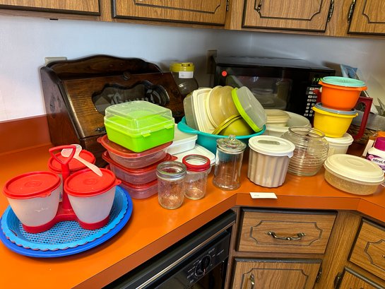 Tupperware Plasticware Container Lot Food Storage