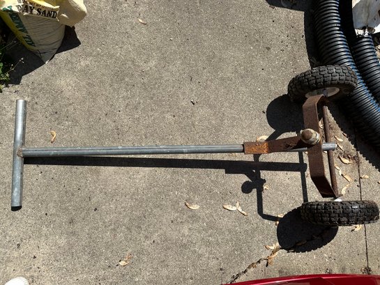 Cart With Ball Hitch