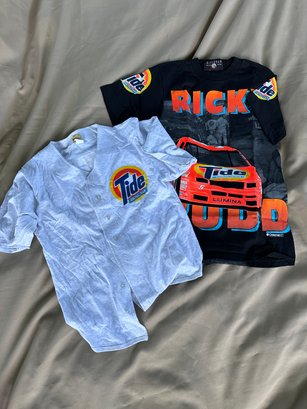 Men's Shirt Lot Tide Racing Rick Rudd Top Medium