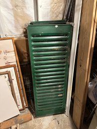 Metal Shelving Green Storage