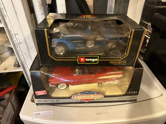 Collector Cars Die Cast In Boxes Lot Of Two