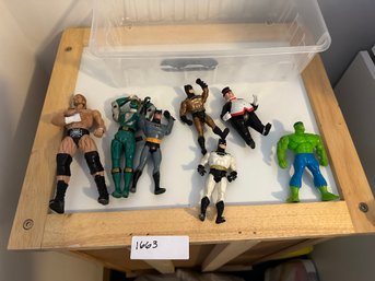 Batman The Hulk Wrestling Toys Action Figures