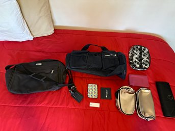 Tote And Travel Bag Lot Wallet