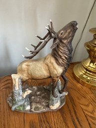 Wilderness Elk Homco 1993 Decor