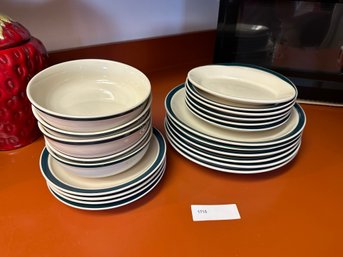 Dinner Plates Bowl Lot Dishes Kitchen