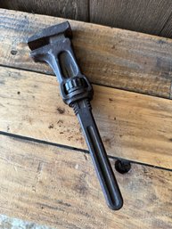 Pipe Wrench Tool Antique Tool