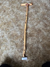 Cane Walking Stick Wood With Handle