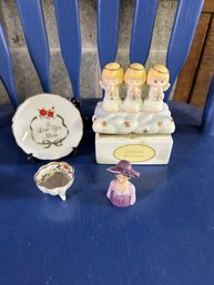 Home Decor Angel Decorative Box And Plate