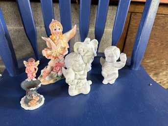 Home Decor Angel Lot Of Five