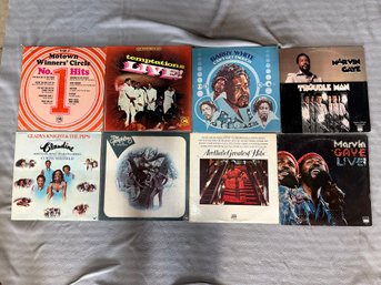 Record Lot Of 8 Records  - Motown Barry White 2