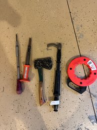 Steel Tape Axe Lot Hand Tools