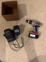 Craftsman 19.2 Volt Drill With Batteries And Charger