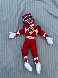 Power Ranger Red Large Plush Toy