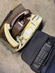 Vintage Phones Technophone In Bag