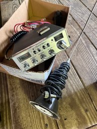 CB Radio And Antenna