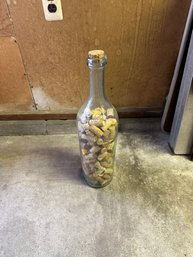 Large Glass Bottle Of Wine Corks