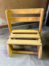Wood Children's Chair Stool