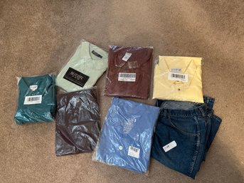 Men's Shirts And Denim Jeans XL