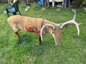 Big Buck Target Practice Deer Lot Of Two
