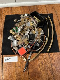 Watch Parts Costume Jewelry Lot