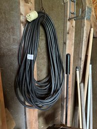 Black Extension Cord Power Cord