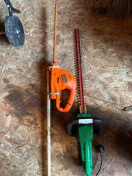 Weed Eater And Black And Decker Hedge Trimmer