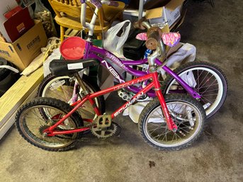 Kids Bike Lot Of Two Bicycles