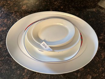 Platters And Plates Kitchen Serve Ware