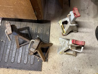 Jack Auto Stands Lot Of Two Sets